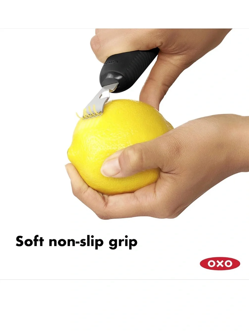 OXO Good Grips Citrus Zester with Channel Knife, Stainless Steel